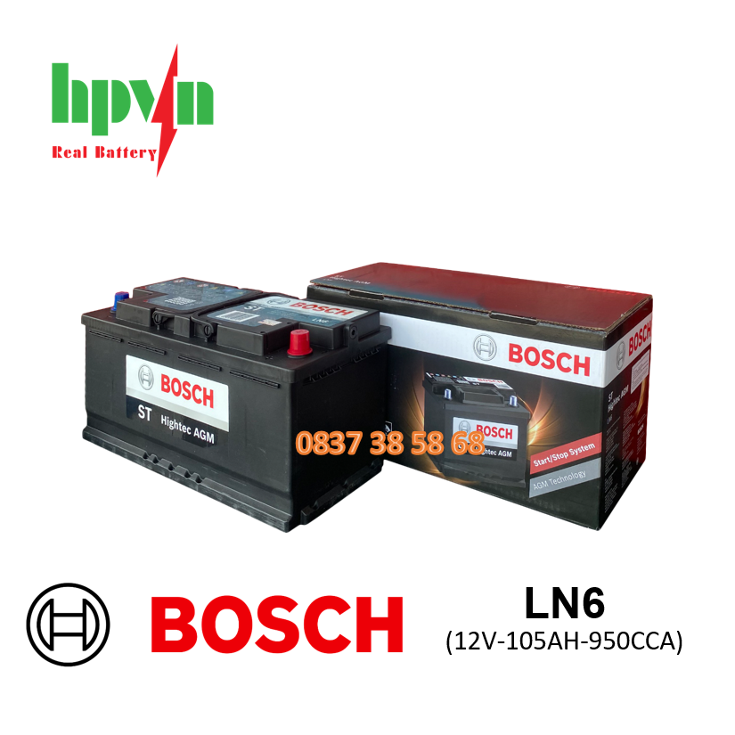 ẮC QUY BOSCH LN6 (12V-105AH)